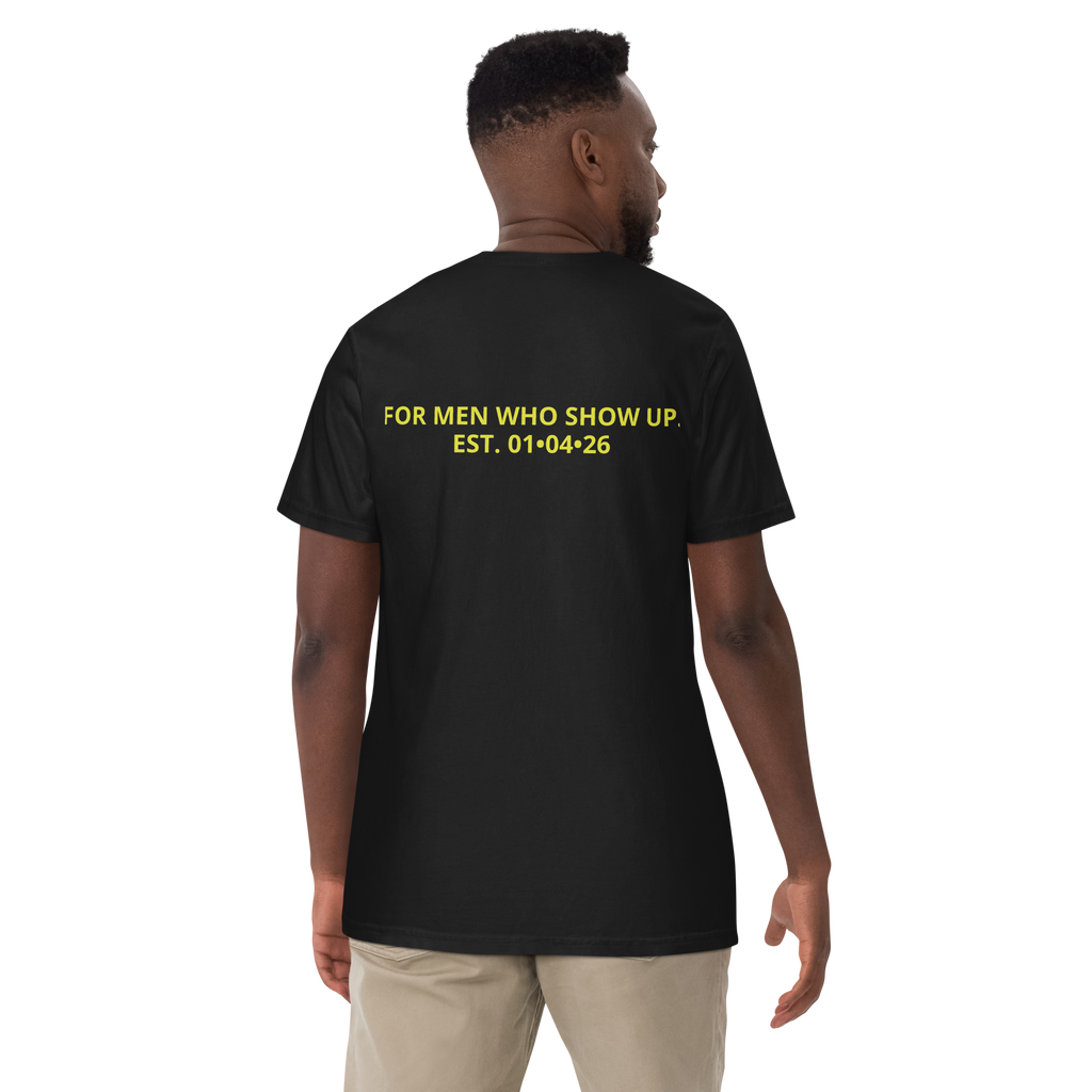 “The Show Up Tee - Signature Black”