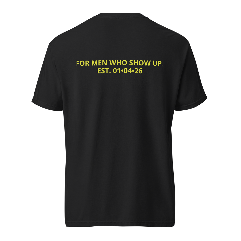 “The Show Up Tee - Signature Black”
