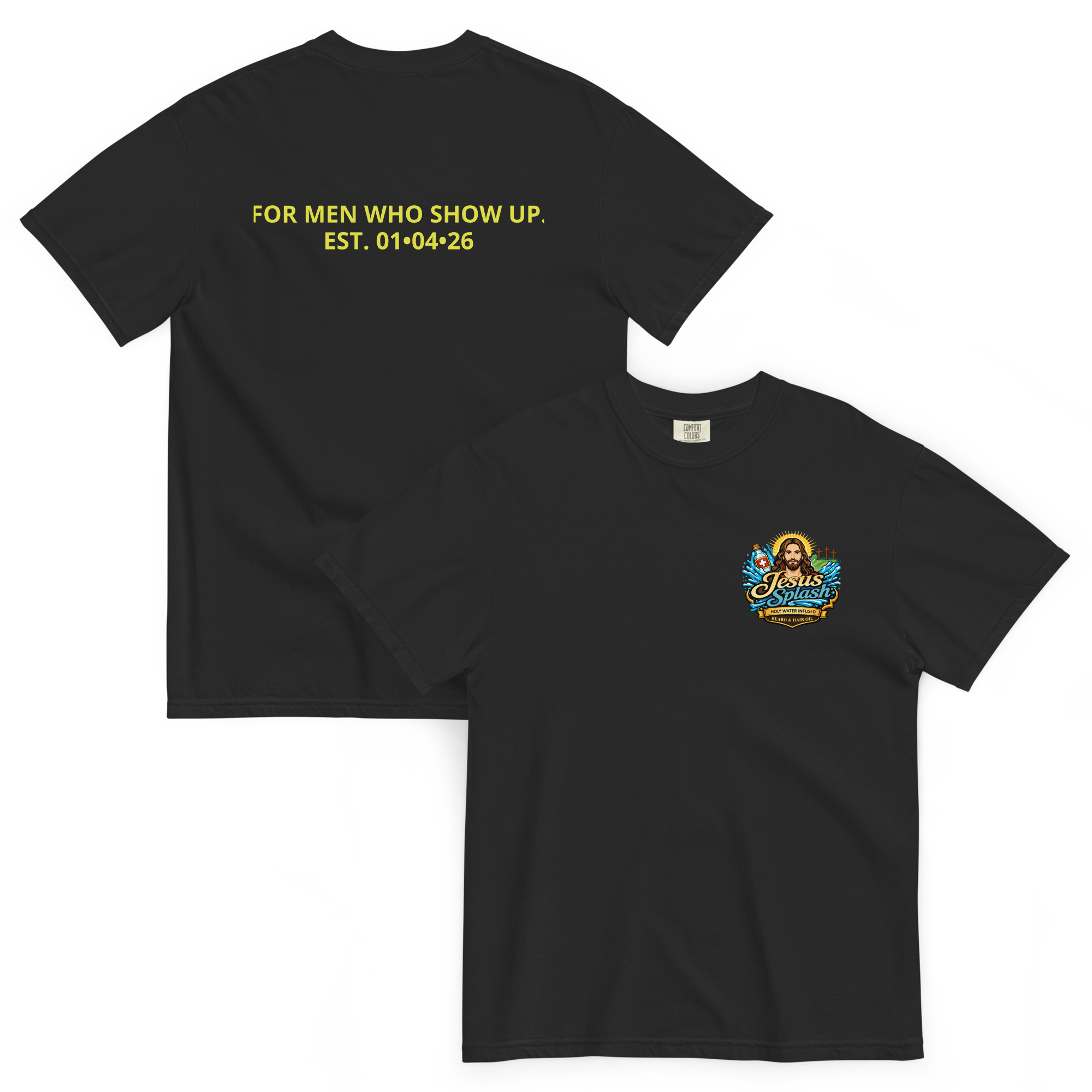 “The Show Up Tee - Signature Black”