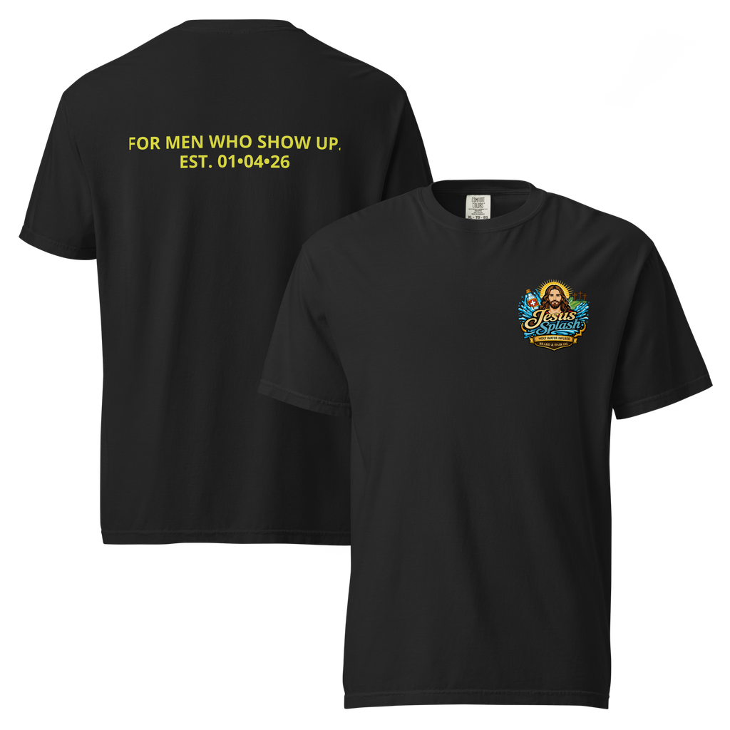 “The Show Up Tee - Signature Black”