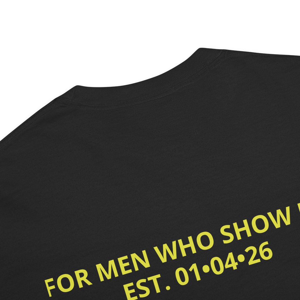 “The Show Up Tee - Signature Black”